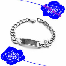 2016 new stainless steel bracelet 316l stainless steel bracelet steel time bracelet men jewelry